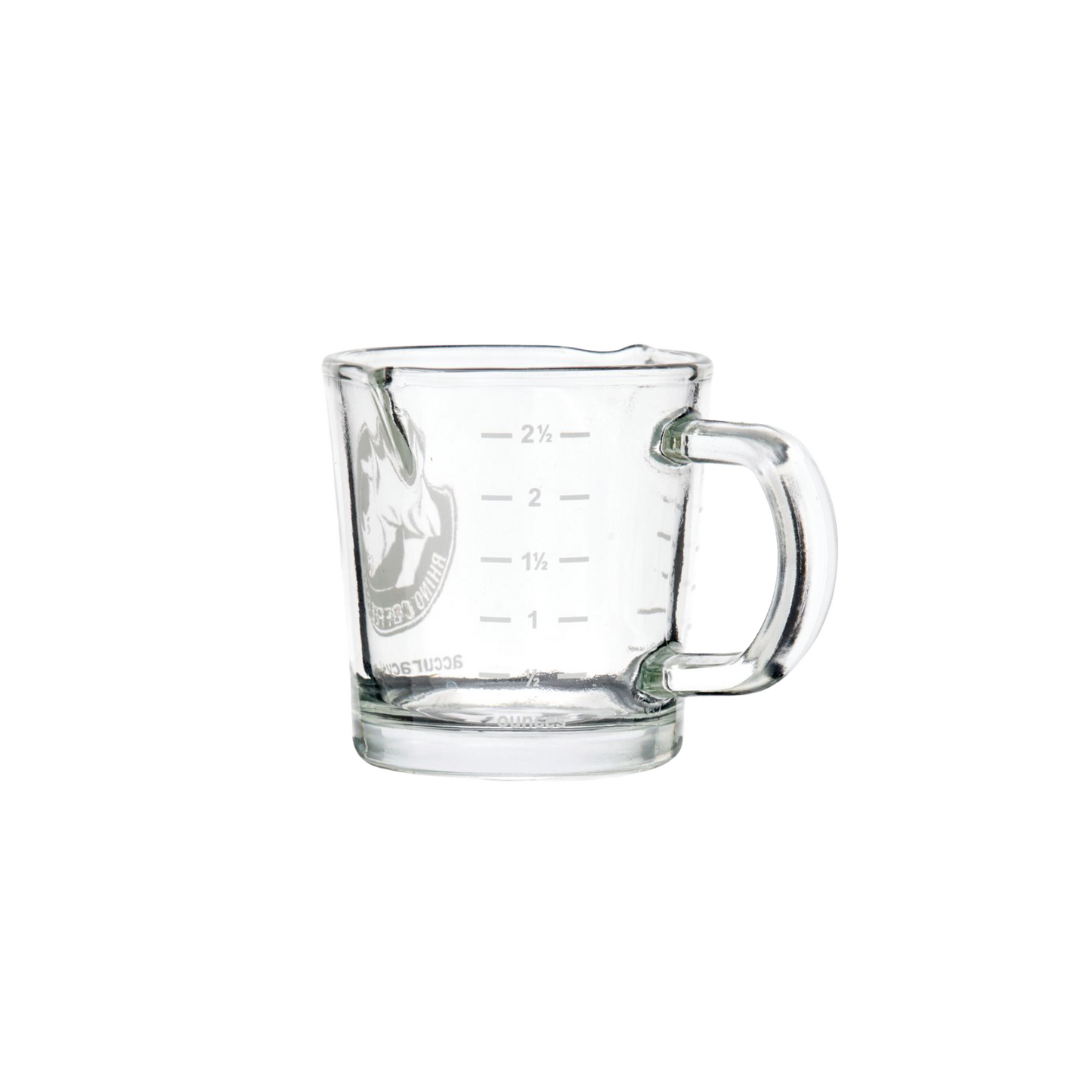 Rhino Coffee Gear Double-Spouted Shot Glass